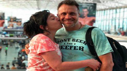 El emotivo mensaje de la esposa de Sergio Lapegüe después de ser tratado con plasma