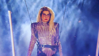 Xuxa reencarnó a Lady Gaga y enloqueció al público: el viral video