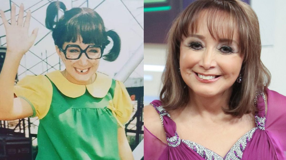 Đây là hình dáng của María Antonieta de las Nieves, nữ diễn viên của El Chavo del 8, ngày nay, 43 năm sau khi bộ phim kết thúc