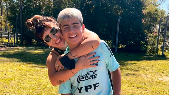 El posteo de Benjamín Agüero que hizo emocionar a Gianinna Maradona