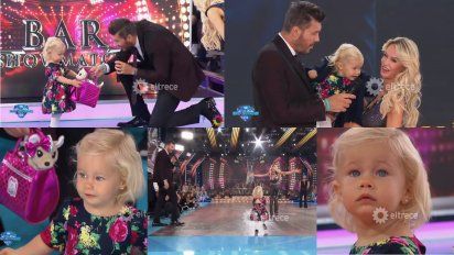 Matilda, la hija de Luciana Salazar, cautivó al público de Showmatch y fue un éxito en las redes