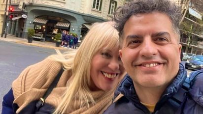 Las imágenes vintage de Ángel de Brito y Laura Ubfal en el 2001: 