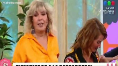 Video: Nancy Pazos protagonizó tremendo blooper en 