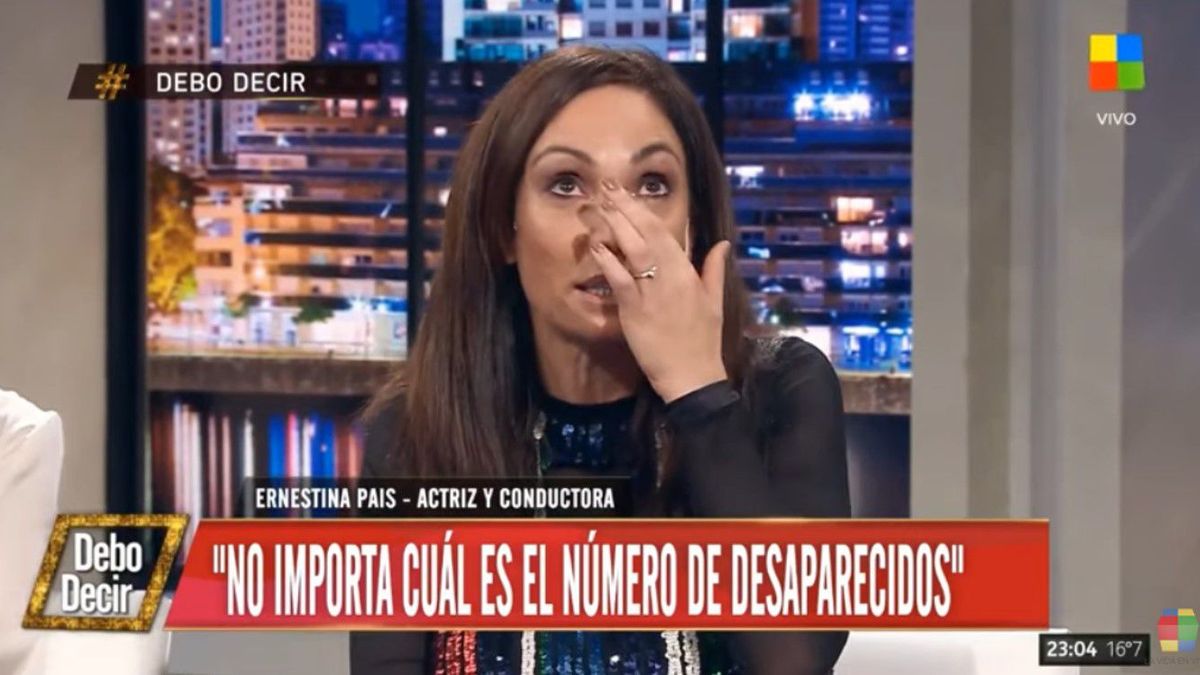 Ernestina Pais Se Quebró Recordando A Su Padre, Desaparecido En La ...