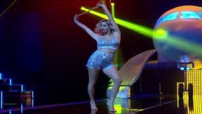 Noelia Marzol deslumbró con un baile en Bienvenidos a bordo