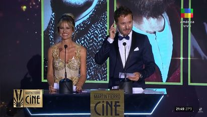 Rating de los Premios Martín Fierro de Cine 2024, por América TV