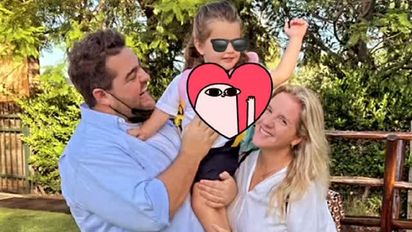 La alegría de Darío Barassi por el primer día de jardín de su hija Emilia