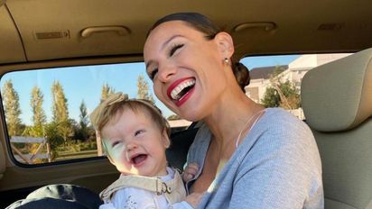 ¡Increíble! El parecido entre Pampita y su hija, Ana García Moritán