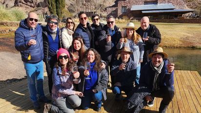 Así fue el viaje del equipo de 'Ariel En Su Salsa' a Mendoza