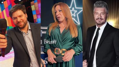 Guido Kaczka de Los 8 Escalones, Lizy Tagliani de Got Talent Argentina y Marcelo Tinelli del Bailando 2023.