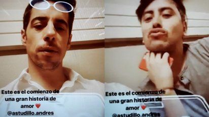Esteban Lamothe juega con la ambigüedad sexual: mirá el video que termina con piquito