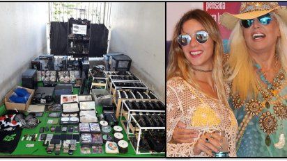 Allanamiento en el caso de extorsión a Susana Giménez, se encontró gran cantidad de videos de famosos