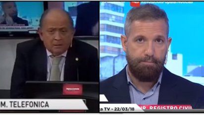 Tras un enfrentamiento al aire, Chiche le gritó a Pablo Duggan: 