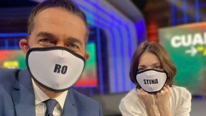 Cristina Pérez y Rodolfo Barili recibieron resultados del hisopado al aire de Noticias Telefe