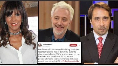 Feinmann se metió en la pelea de Anamá Ferreira y Andy Kusnetzoff: 