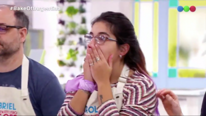 Bake Off: la alegría de Carolina, la primera reincorporada