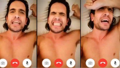 El caliente video de Diego Ramos que hizo arder las redes