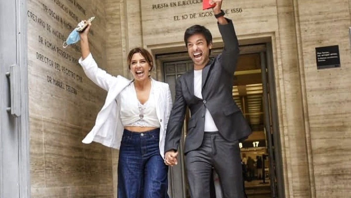 Leandro Leunis junto a su esposa, María Magdalena Leandro Leunis junto a su esposa, María Magdalena