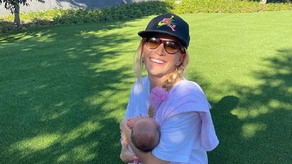 Luisana Lopilato compartió el primer vuelo de su hija Cielo