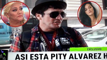 Después de los desbordes, reapareció Pity Álvarez: habló de La Bomba y de.. Oriana Sabatini!