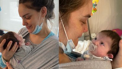 Macarena Paz reveló que ya está con su hija en casa, tras 3 meses en neonatología