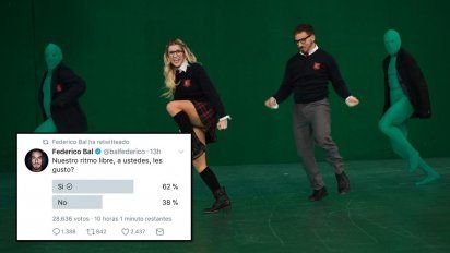 Fede Bal desafió a Tinelli y armó una encuesta en twitter por el ritmo libre