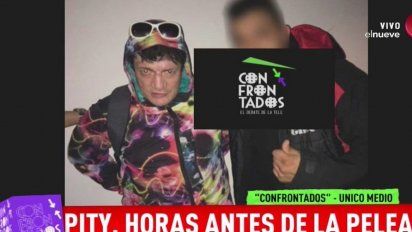 Esta es la última imagen pública del Pity Álvarez en la noche de la tragedia, antes de quedar prófugo
