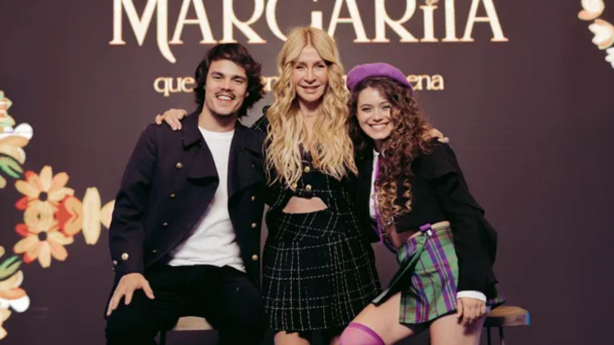 Quiénes son los protagonistas de la serie Margarita de Cris Morena