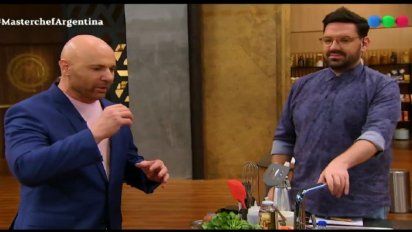 El chispazo entre Damián Betular y Germán Martitegui