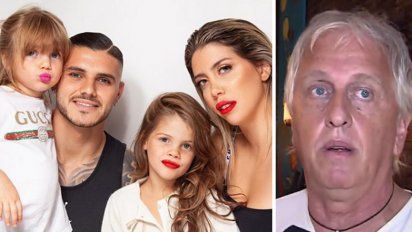 ¡Increíble! Andrés Nara no conoce a sus nietas Icardi