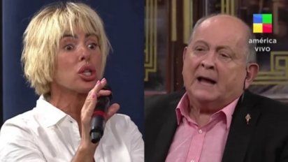 La esposa del Turco García tuvo un durísimo cruce con Chiche Gelblung