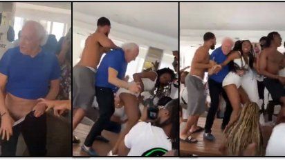 Escandalosas imágenes de Guillermo Coppola en un fiesta: furioso perreo y descontrol 