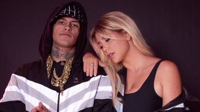 La nueva publicación de L-Gante con Wanda Nara que llamó la atención