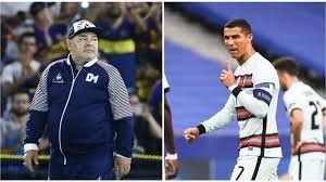 ¡Osado! Cristiano Ronaldo y su hilarante felicitación a Diego Maradona