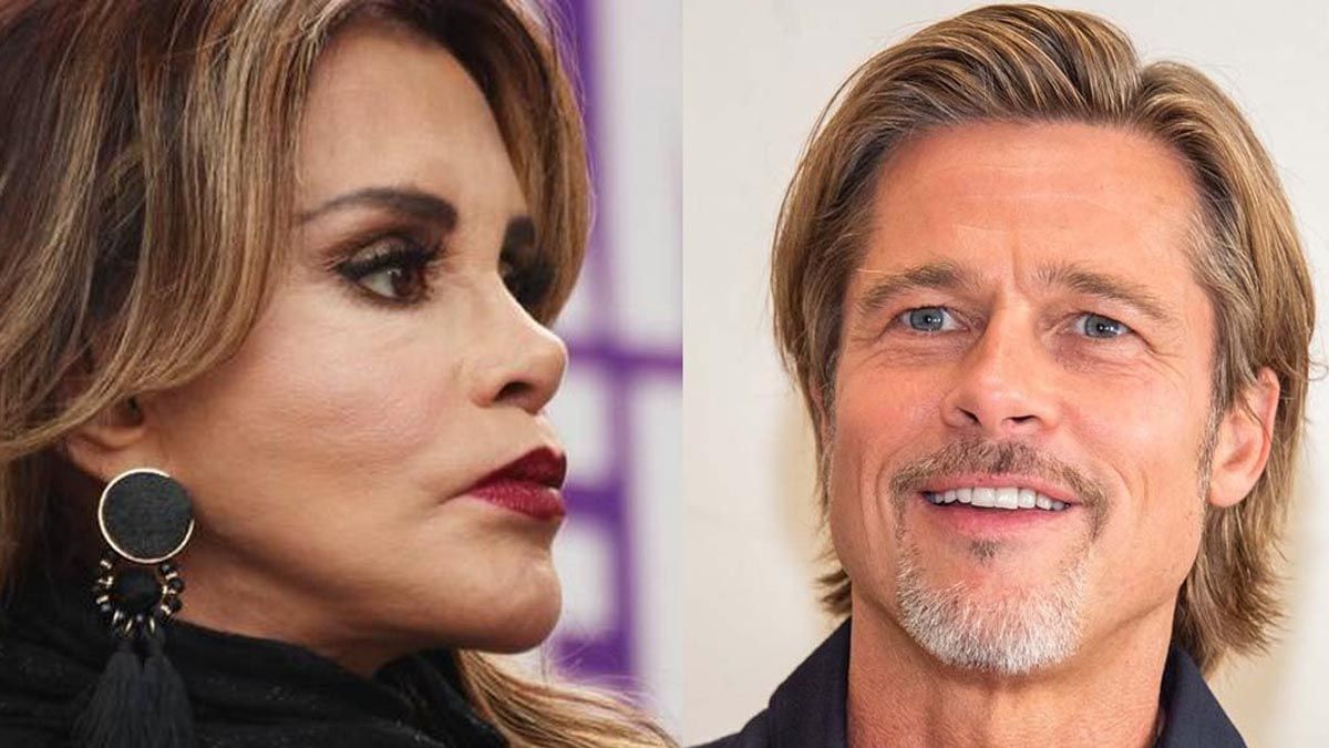 Lucía Méndez contó su decepción al conocer a Brad Pitt