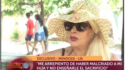 Duras declaraciones de Lía Crucet en contra de su hija Karina