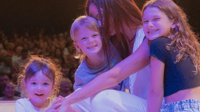 El divertido blooper detrás de la foto familiar de Paula Chaves