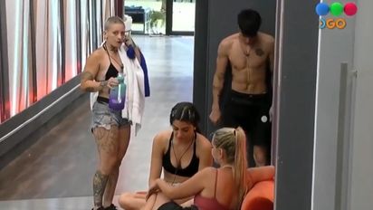 Divertido momento dentro de la casa de 'Gran Hermano': Rosina y Sabrina contra Juliana