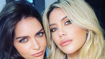 Wanda Nara le dedicó un amoroso mensaje a Zaira Nara 