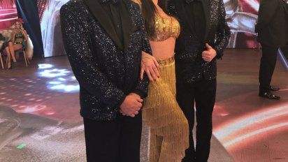 Moria dejó la silla del jurado y bailó salsa: la rompió!