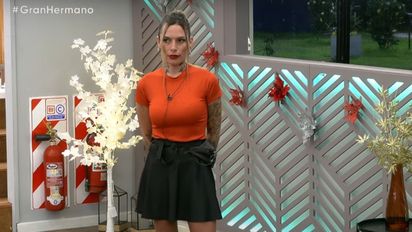 Sofía, líder de la semana, tuvo que subir y bajar de placa de eliminación en 'Gran Hermano'