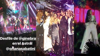 Fotos del desfile de Ginebra: Tinelli, Guillermina, y shows de Candelaria, Benja Amadeo y Oriana Sabatini