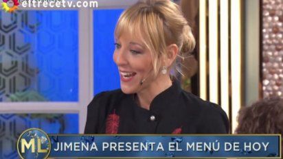 El divertido momento entre Juana Viale y la chef Jimena Monteverde