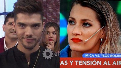 Mica Viciconte a fondo contra el hijo de La Bomba: 