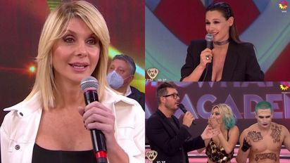 Pampita le clavó un 