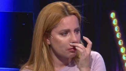 Agustina Kämpfer lloró al revelar cómo le contó a su hijo que se separaba de Carlos Gianella