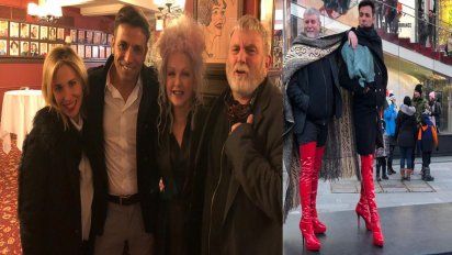 Martín Bossi, en Nueva York, ya se calza las botas de Kinky Boots