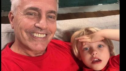 Marley mostró cómo Mirko la rompió esquiando en Aspen ¡Todo un atleta!