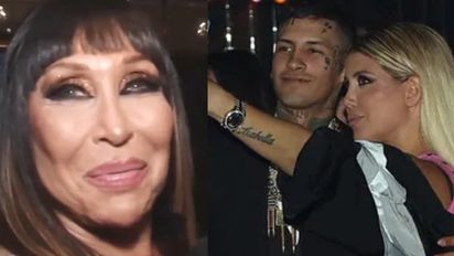 Moria Casán opinó sobre el presunto romance de L-Gante y Wanda Nara