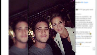 Diego Boneta y Soledad Fandiño se comieron la boca en un bar a la vista de todos